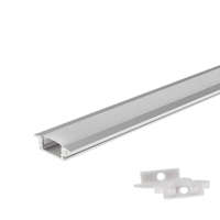 Optonica LED szalagokhoz alumínium profil 6 mm - 2m - beépíthető