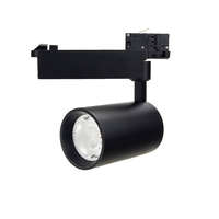 Optonica LED reflektor 35W, 24° , fekete lámpatest, beltéri, semleges fehér fény,110Lm/W
