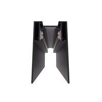 Optonica LED mágneses függesztett sín rendszer, fekete, 1 méter, 78*39mm