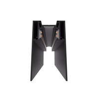 Optonica LED mágneses függesztett sín rendszer, fekete, 2 méter, 78*39mm