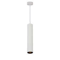 Optonica Függesztett lámpatest GU10-es foglalattal, fehér külső,alumínium, "Slim tube edition" 5,5*30cm