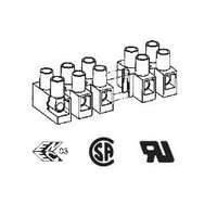 BM M093CS lemezes sorkapocs 12 tagú 2,5mm2 vezetékig (csoki)