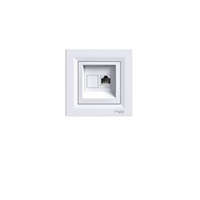 Schneider Asfora 1xRj45 informatikai aljzat CAT5E UTP fehér EPH4300121
