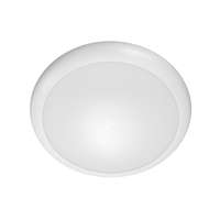 Ultratech PS148WH 12W ledes mennyezeti lámpatest, E27, IP44 beépített mikrohullámú mozgásérzékelővel