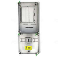  Csatári Plast PVT 3075 Fm-SZ fogyasztásmérő szekrény, 1 vagy 3 fázisú mérő számára, szabadvezetékes, 80A mindennapszaki (CSP21.E016)