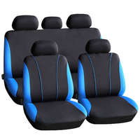  Carguard 55670BL autós üléshuzat szett, kék / fekete, 9 db-os HSA001