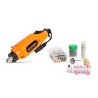 Handy 10368 panelfúró, csiszoló, polírozó szett, 78 részes 230 V