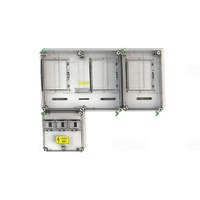 Csatári Plast PVT-7590-Á-V-H Fm-SZ fogyasztásmérő szekrény, 1 vagy 3 fázisú ált. és vez. és H