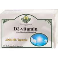 HERBÁRIA D3 Vitamin kapszula 2000NE - 60DB