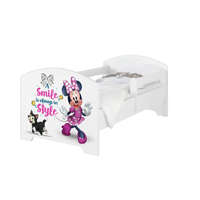 Babyboo Disney Minnie3 egeres Ágy 140 X 70 leesésgátlós AJÁNDÉK MATRACCAL