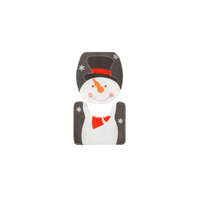 Family Christmas Karácsonyi WC ülőke hóember mintával