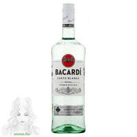  Rum, Bacardi Carta Blanca Rum 1L (37,5%)