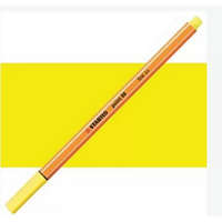Stabilo Tűfilc 0,4mm - Stabilo Point 88 - Neon Yellow