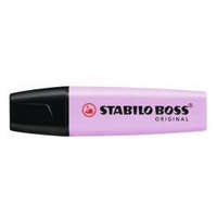 Stabilo Szövegkiemelő 2-5mm, vágott hegyű, STABILO Boss original Pastel orgona (70/155)