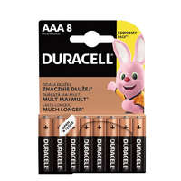  Duracell Basic Alkáli Mikro Elem AAA (MN2400) (1,5V) B8