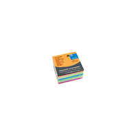  Jegyzettömb InfoNotes öntapadós, 75x75 mm, 450 lap, intenzív színek (narancs, sárga, kék, zöld, pink)