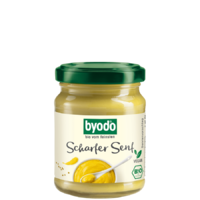 Byodo Byodo bio extra erős mustár 125ml