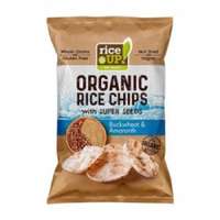 Rice Up Rice Up bio barna rizs chips hajdinával és amaránttal 25g
