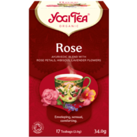 Yogi Tea Yogi Tea Rose - rózsa bio tea - 17 filter 34g