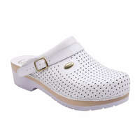 Health And Fashion Shoes Scholl Clog S/Comfort B/S Ce Unisex Klumpa-Fehér 35-46