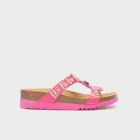 Health And Fashion Shoes Scholl New Bogotà Wedge Fukszia, 37