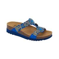 Health And Fashion Shoes Scholl New Bogota’ Wedge kobaltkék, 37