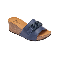 Health And Fashion Shoes Scholl Ravello High Sötétkék, 37