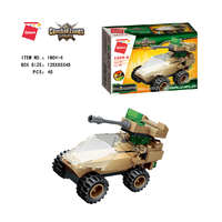 Qman Qman kompatibilis építőjáték Raider Aircraft 1804-4 önjáró tüzérségi jármű 55 db