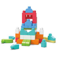 Mattel MEGA Bloks BIG nagy építőkocka készlet lányos 60db-os készlet (Fisher-Price)