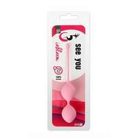 Dream Toys Dream Toys See You In Bloom Duo Balls 29 mm Pink