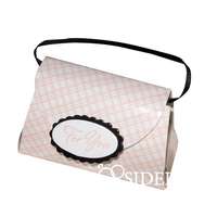 Köszönetajándék-doboz cukrozott mandulával, csokiszívvel