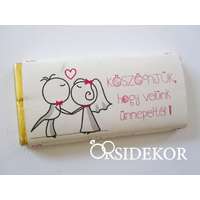 Köszönetajándék csoki