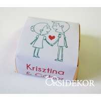 Köszönetajándék csoki