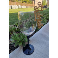 Egyedi feliratos névre szóló, fa ültetőkártya