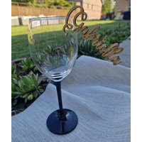 Egyedi feliratos névre szóló, fa ültetőkártya