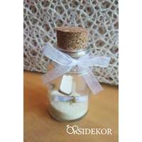 Üzenet a palackban, parafadugóval