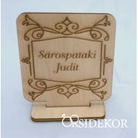 Köszönetajándék és ültetőkártya 2 az 1-ben