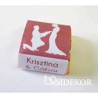 Köszönetajándék csoki modern