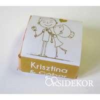 Köszönetajándék csoki