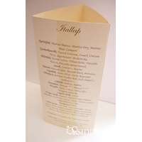 Menüháromszög és asztalszám 2 az 1-ben - 40 féle mintával