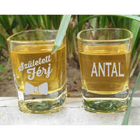 Legénybúcsú feles pohár gravírozva_született FÉRJ