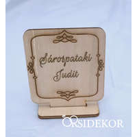 Köszönetajándék és ültetőkártya 2 az 1-ben