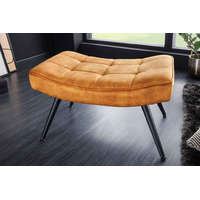 Invicta Design lábtartó Sweden mustársárga bársony