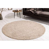 Invicta Design kerek szőnyeg Arabella 150 cm bézs