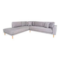 House Nordic Arden Lounge Sofa II sarok ülőgarnitúra 257 cm szürke - balos
