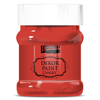  Pentart dekorfesték lágy élénk színek 230 ml piros