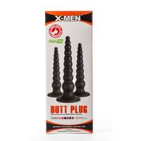  X-Men 11.81" Butt Plug Black L