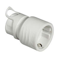 Commel földelt dugalj hátsó kivezetésű, schuko 16 A 250 V ~, fehér