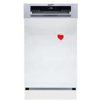 HOMEFORT HOMEFORT HMGF0421DS Beépíthető mosogatógép, bútorlap nélkül, 10 teríték, 8.5 L fogyasztás, 8 program, 47 dB zajszint, D energiaosztály, Felső evőeszköztartó, 45 cm, Digit. kijelző, Automata ajtónyitással