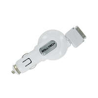 LAMPA Lampa Roll-Tech iPhone/iPad 30-pin szivargyújtós töltő - 12/24V